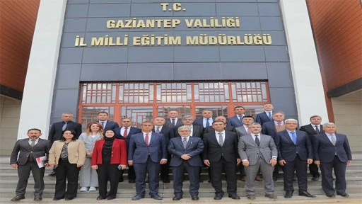 Milli Eğitim Bakan Yardımcısı Ömer Faruk Yelkenci Gaziantep’te