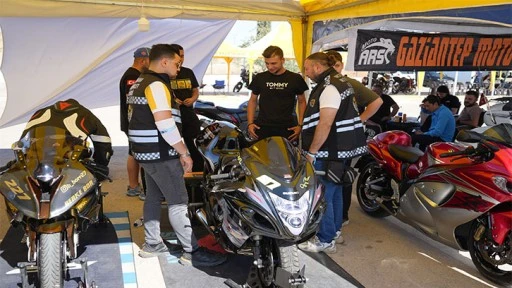 Motosiklet tutkunları Gaziantep'te buluştu