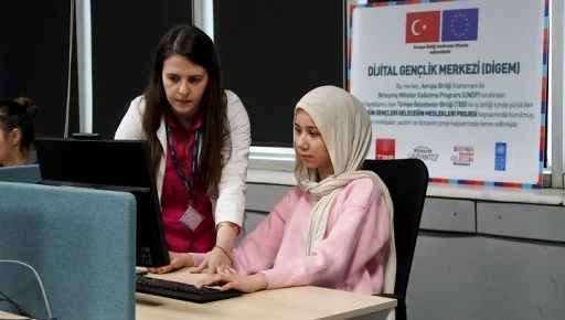GAZİANTEP B&Uuml;Y&Uuml;KŞEHİR, DİGEM İLE GEN&Ccedil;LERİ GELECEĞİN MESLEKLERİNE HAZIRLIYOR