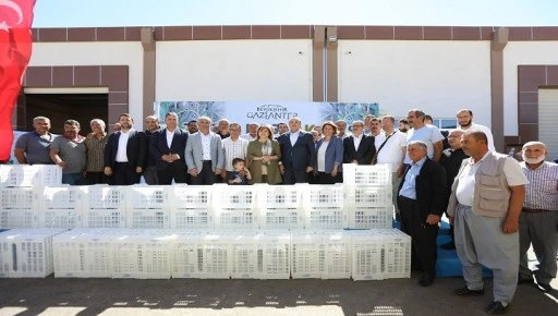 GAZİANTEP B&Uuml;Y&Uuml;KŞEHİR&rsquo;DEN NİZİP&rsquo;E &Ouml;RNEK TARIMSAL DESTEKLER!