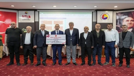 NİZİP TİCARET ODASI&rsquo;NDAN KAHRAMAN ORDUMUZA DEV DESTEK: TSK G&Uuml;&Ccedil;LENDİRME VAKFINA 1.275.000,00 TL ŞAHSİ BAĞIŞ!