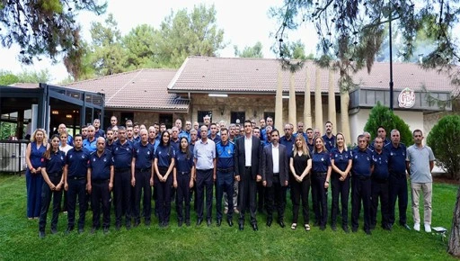 BAŞKAN YILMAZ ZABITA HAFTASI&rsquo;NI KUTLADI