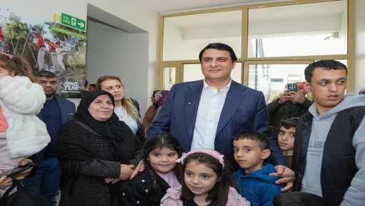 BAŞKAN YILMAZ&rsquo;DAN KADIN VE &Ccedil;OCUKLARA ANLAMLI ZİYARET