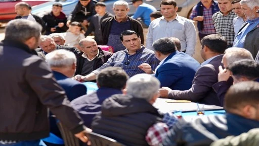 BAŞKAN YILMAZ’DAN DEPREMZEDELERE BAYRAM ZİYARETİ