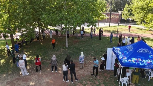 - B&Uuml;Y&Uuml;KŞEHİR, GAZİ ŞEHİRLİLERİ SAĞLIK İ&Ccedil;İN BULUŞTURDU!