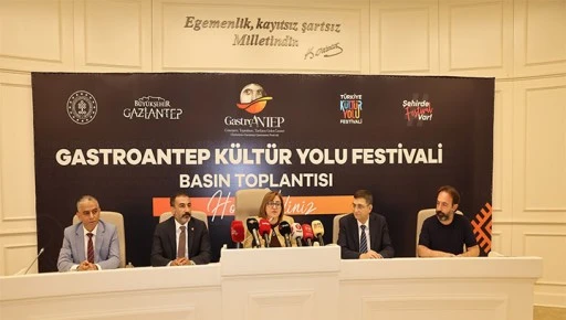&ldquo;GASTROANTEP K&Uuml;LT&Uuml;R YOLU FESTİVALİ&rdquo; İ&Ccedil;İN BİLGİLENDİRME VE BASIN TOPLANTISI YAPILDI 
