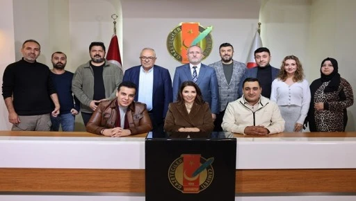 GAZİANTEP&rsquo;İN K&Uuml;LT&Uuml;R VE SANATINDA İKİ USTA İSİM GAZETECİLER CEMİYETİ&rsquo;NDE