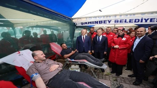 ŞAHİNBEY BELEDİYESİ&rsquo;NDEN GELENEKSEL KAN BAĞIŞI KAMPANYASI