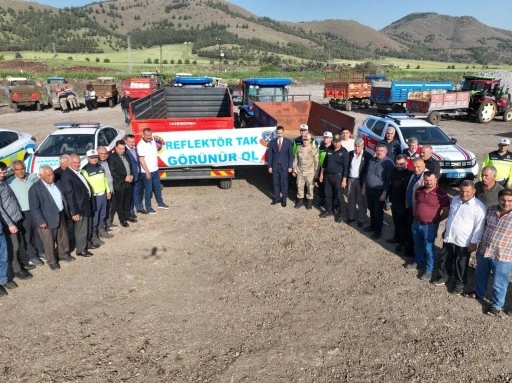 TRAFİK JANDARMASINDAN GÜVENLİ TARIM EĞİTİMİ