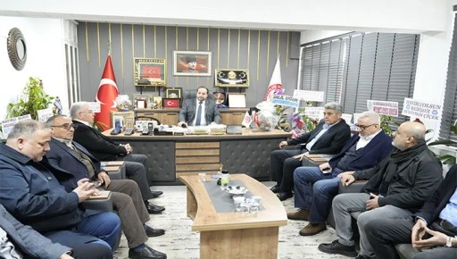 NTO HEYETİ &lsquo;NDEN SİVİL TOPLUM &Ouml;RG&Uuml;T&Uuml; BAŞKANLARINA TEBRİK ZİYARETİ
