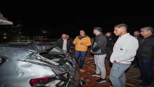 BAŞKAN YILMAZ&rsquo;DAN FIRTINA MAĞDURLARINA 20 BİN TL&rsquo;LİK DESTEK M&Uuml;JDESİ  ŞEHİTKAMİL&rsquo;DE YARALAR SARILIYOR