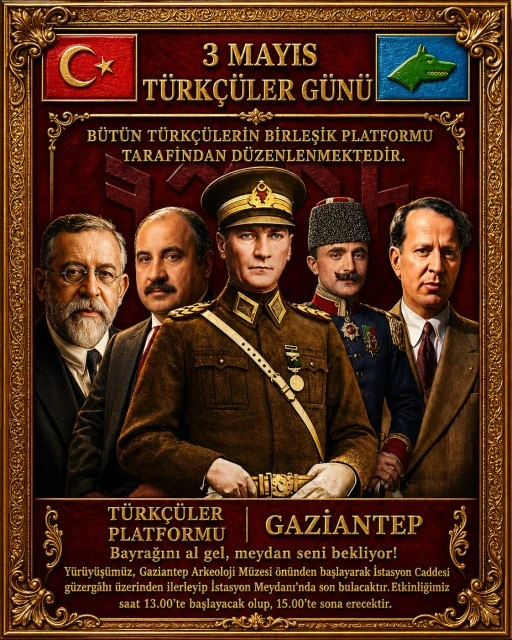 3 MAYIS T&Uuml;RK&Ccedil;&Uuml;L&Uuml;K G&Uuml;N&Uuml;