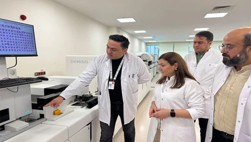 Yapay Zek&acirc; Destekli DH-8000 Mod&uuml;ler Hematoloji Analiz Hattı Hizmete Girdi