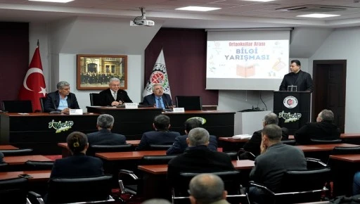 NTO&rsquo;DA 19. ORTAOKULLAR ARASI BİLGİ YARIŞMASI KURA &Ccedil;EKİMİ GER&Ccedil;EKLEŞTİRİLDİ