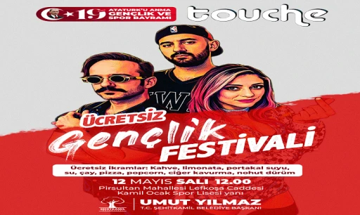 GEN&Ccedil;LİK FESTİVALİ İLE BAŞLIYOR  TOUCHE, GEN&Ccedil;LERLE BULUŞUYOR
