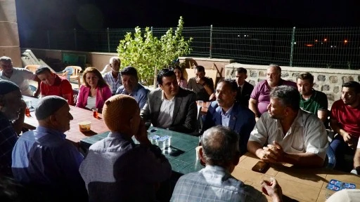  BAŞKAN YILMAZ’DAN UĞRUCA MAHALLESİ’NE ZİYARET