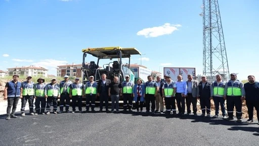 GAZİANTEP B&Uuml;Y&Uuml;KŞEHİR ASFALT SEZONUNU A&Ccedil;TI