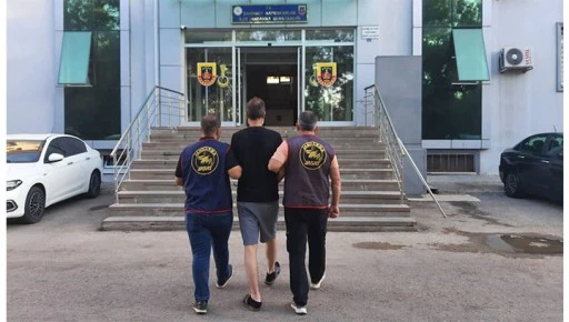JASAT 25 YIL HAPİS CEZASI İLE ARANAN SU&Ccedil; MAKİNASINI ENSELEDİ