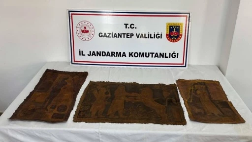  GAZİANTEP JANDARMADAN TARİHİ ESER KA&Ccedil;AK&Ccedil;ILARINA DARBE