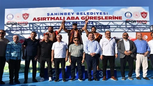 ABA G&Uuml;REŞİ T&Uuml;RKİYE ŞAMPİYONASI ŞAHİNBEY ER MEYDANINDA YAPILDI