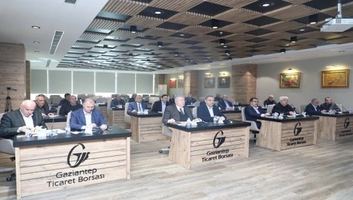 GAZİANTEP TİCARET BORSASI ŞUBAT AYI OLAĞAN MECLİS TOPLANTISI