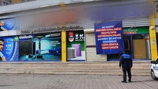 ŞAHİNBEY BELEDİYESİ TARİHİ GEÇMİŞ ÜRÜN SATAN 6 İŞYERİNİ KAPATTI