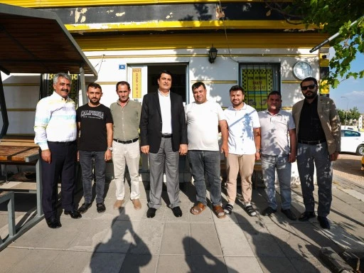 BAŞKAN YILMAZ’DAN ÇAMLITEPE VE GAZİLER MAHALLELERİNE ZİYARET