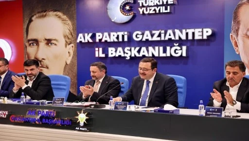 AK PARTİ GAZİANTEP TEŞKİLATI, YENİ İL KOORDİNATÖRÜ İSMAİL EMRAH KARAYEL’İ AĞIRLADI
