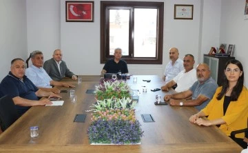 Nizip SGK Müdürü Sinan Bayram'dan NTO'ya Veda Ziyareti