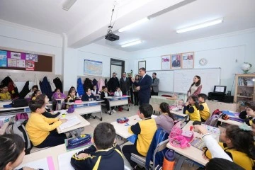 ÖĞRETMEN TALEP ETTİ, DERSİ BAŞKAN FADILOĞLU ANLATTI