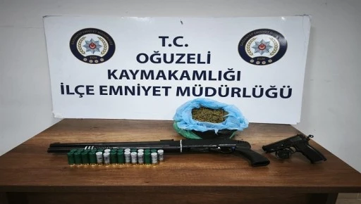 Oğuzeli İl&ccedil;e Emniyet M&uuml;d&uuml;rl&uuml;ğ&uuml; ekiplerimizce yapılan &ccedil;alışmalarda