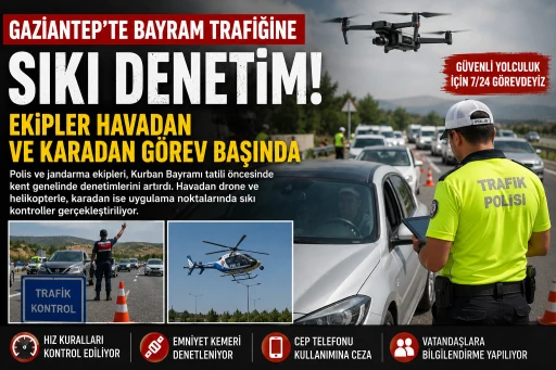 Polis ve Jandarma Seferber Oldu: Bayram Yolcularına Sıkı Kontrol