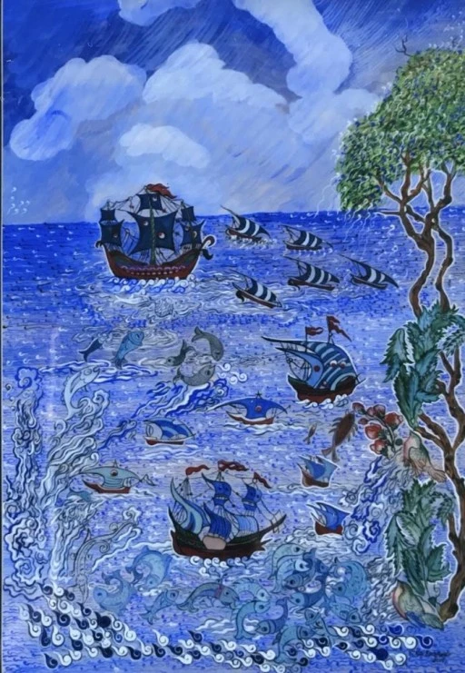 Ressam Alev Burhanoğlu, SANKO Sanat Galerisi’nde sergi açacak