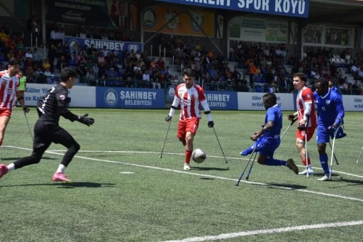 Şahinbey Ampute adım adım şampiyonluğa koşuyor: 2-1