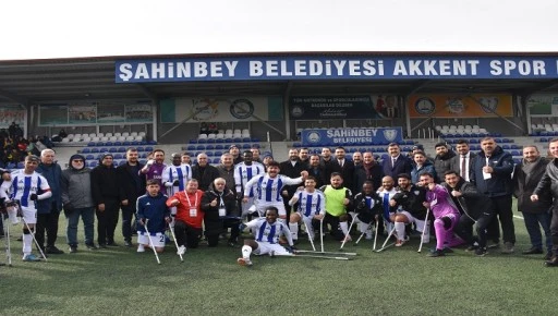 ŞAHİNBEY AMPUTE&rsquo;DEN NET SKOR 3-0