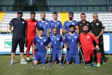 Şahinbey Amputeden kora kor mücadele
