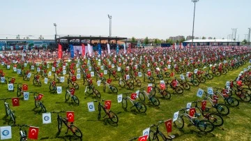 ŞAHİNBEY BELEDİYESİ’NDEN 104 BİN BİSİKLET