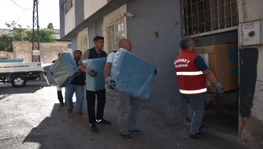 Şahinbey Belediyesi&rsquo;nden ihtiya&ccedil; sahibi aileye destek