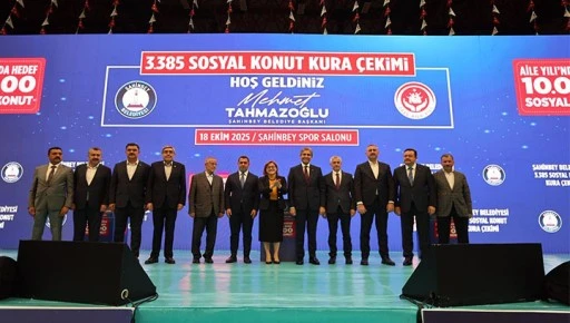  Şahinbey'de 3 bin 385 sosyal konutun kura heyecanı