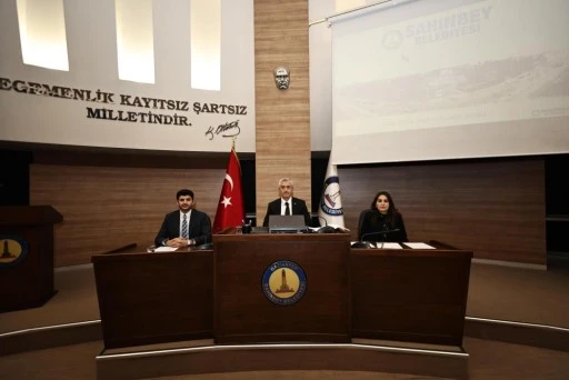 Şahinbey'de yeni yılın ilk meclis toplantısı yapıldı