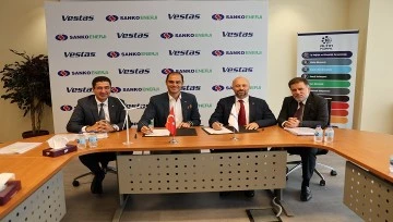 SANKO ENERJİ KAPASİTE ARTIRIMINI VESTAS TÜRBİNLERİ İLE YAPACAK