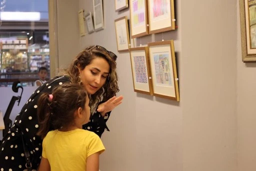 SANKO Sanat galerisinde anneanne-torun sergisi