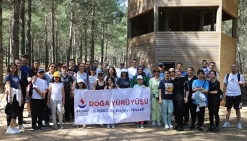 SANKO Üniversitesi Hastanesi’nden doğa yürüyüş etkinliği