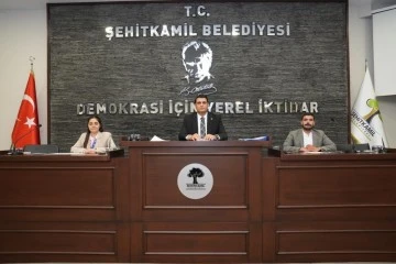 Şehitkamil'de meclis toplantısı yapıldı