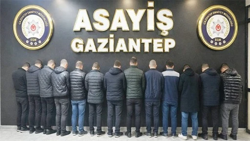 silahlı kavga olayına karışan 16 ş&uuml;pheli