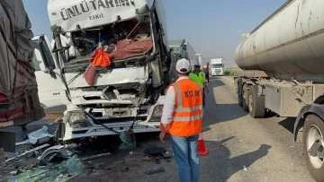 TAG Otoyolu'nda 7 araçlı zincirleme kaza: 1 ölü, 6 yaralı