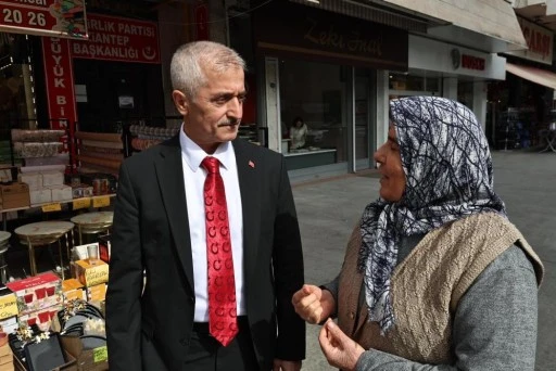 Tahmazoğlu esnaf ve vatandaşlarla bir araya geldi