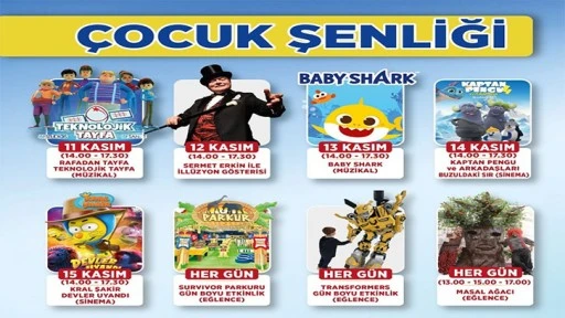  Tahmazoğlu'ndan çocuk şenliğine davet