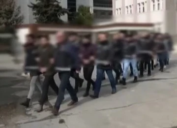 Tefeci operasyonu: 7 gözaltı