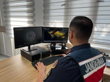 TERÖR SEMPATİZANI JANDARMANIN SİBER DEVRİYESİNE YAKALANDI